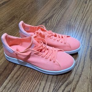 Orange Adidas Stan Smith